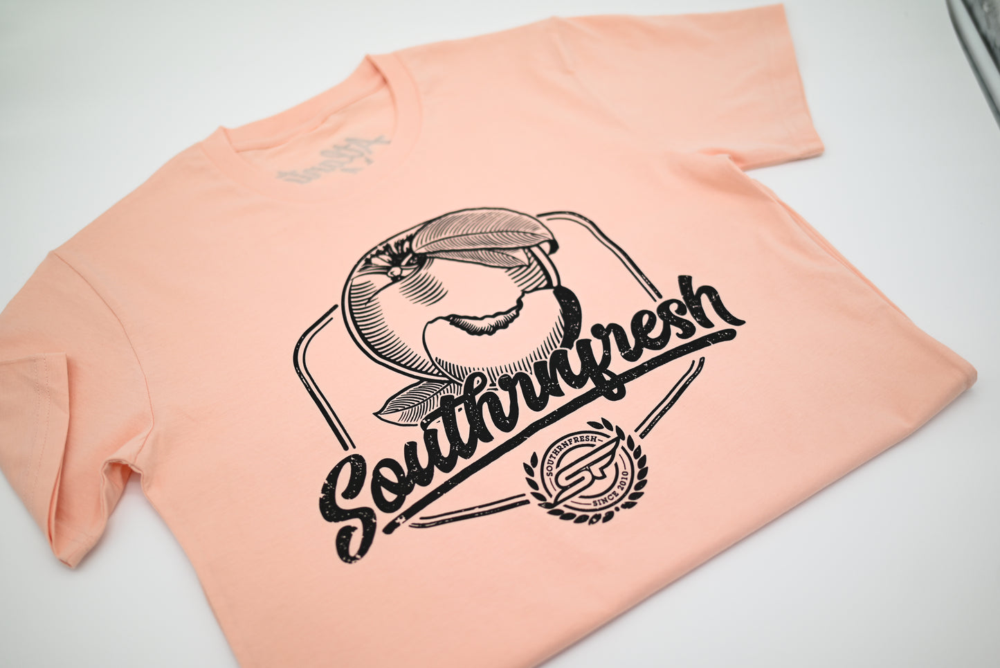 Southrnfresh Peach Shirt