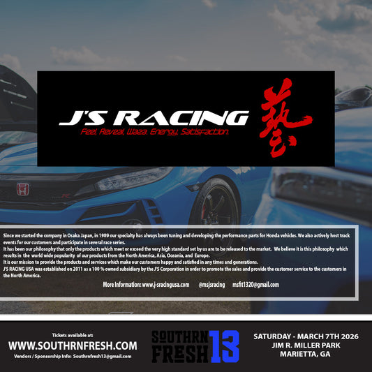 Welcome J's Racing to Southrnfresh 13