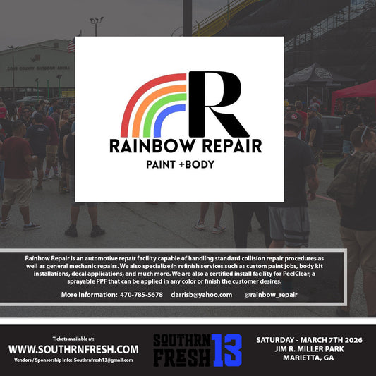 Welcome Rainbow Repair to Sourthrnfresh 13