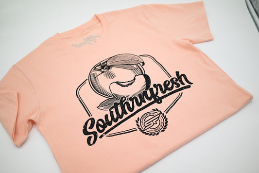 Southrnfresh Peach Shirt