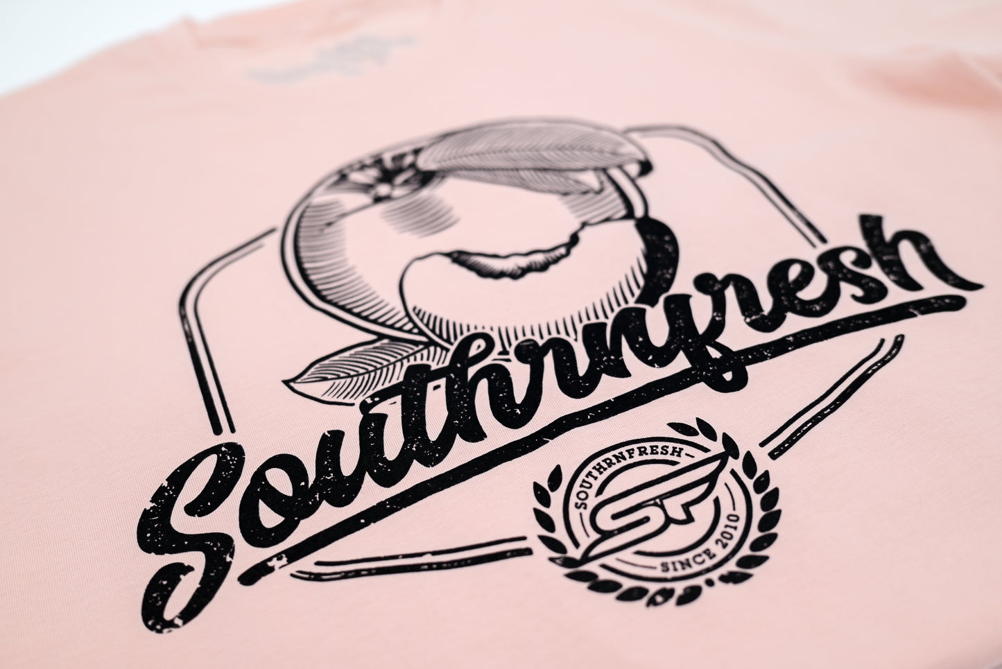 Southrnfresh Peach Shirt