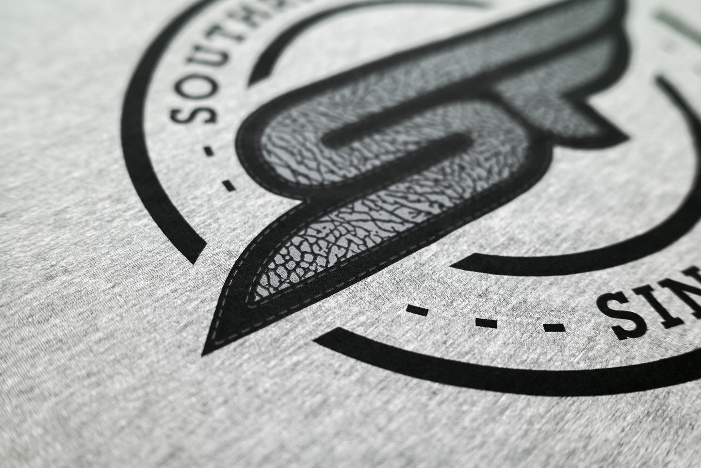 SF Seal Elephant Print Shirt