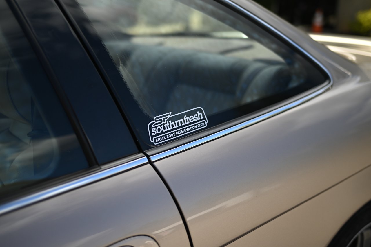 Stock Body Preservation Club Diecut Decal 